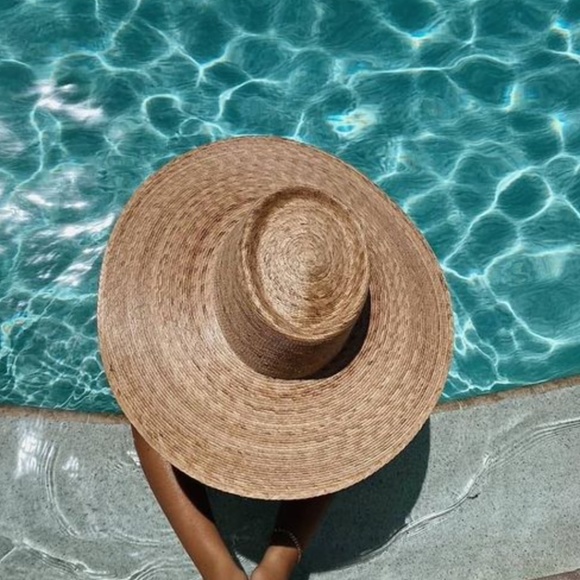 Lack Of Color Brown Wide-Brim Hat